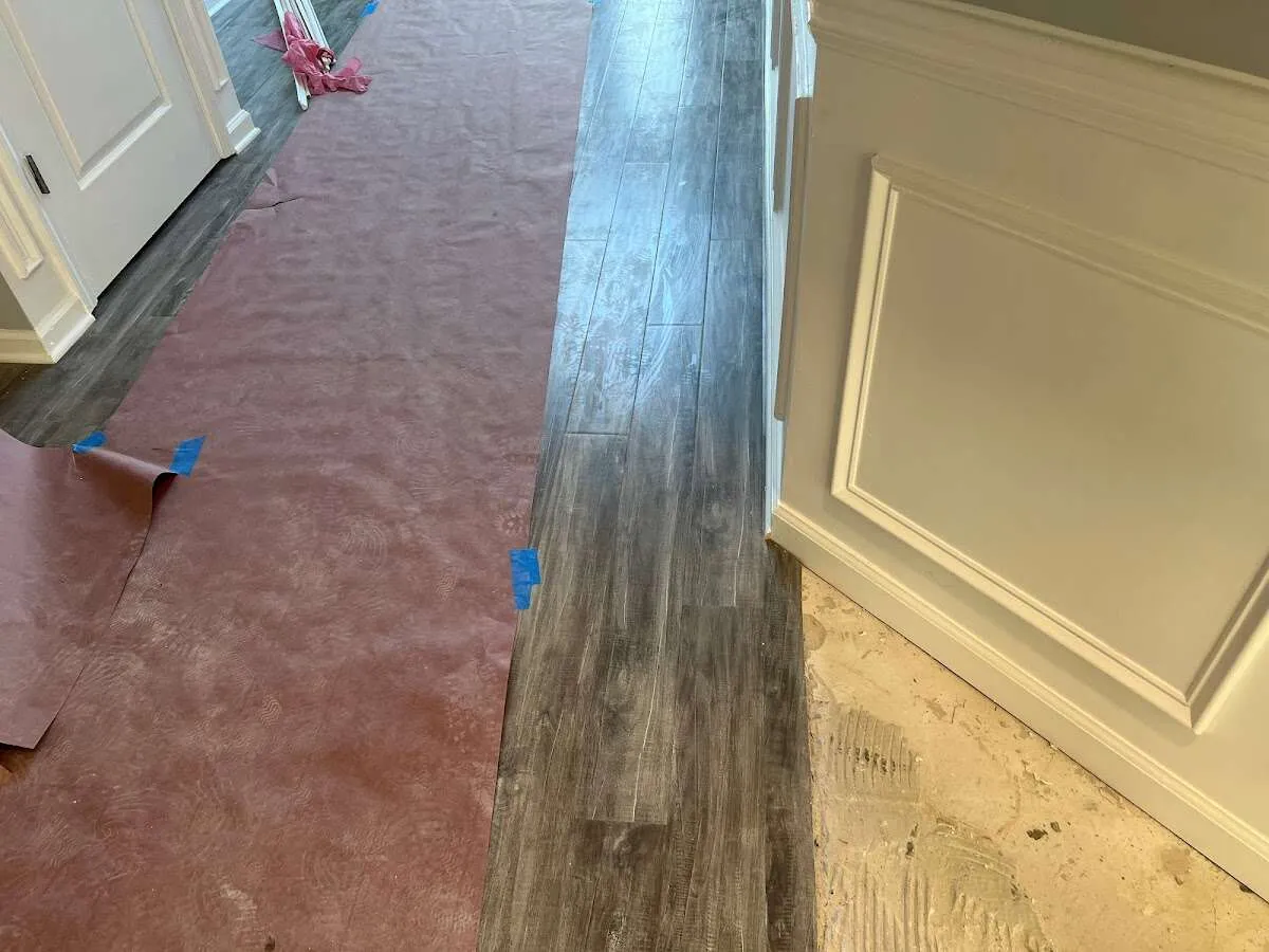 Completed marble shower restoration in Prosper